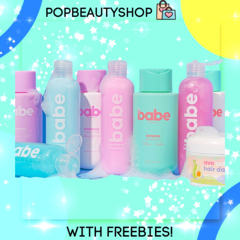 Babe Formula Bonbon Nectar Blossom Shampoo Conditiner Collagen