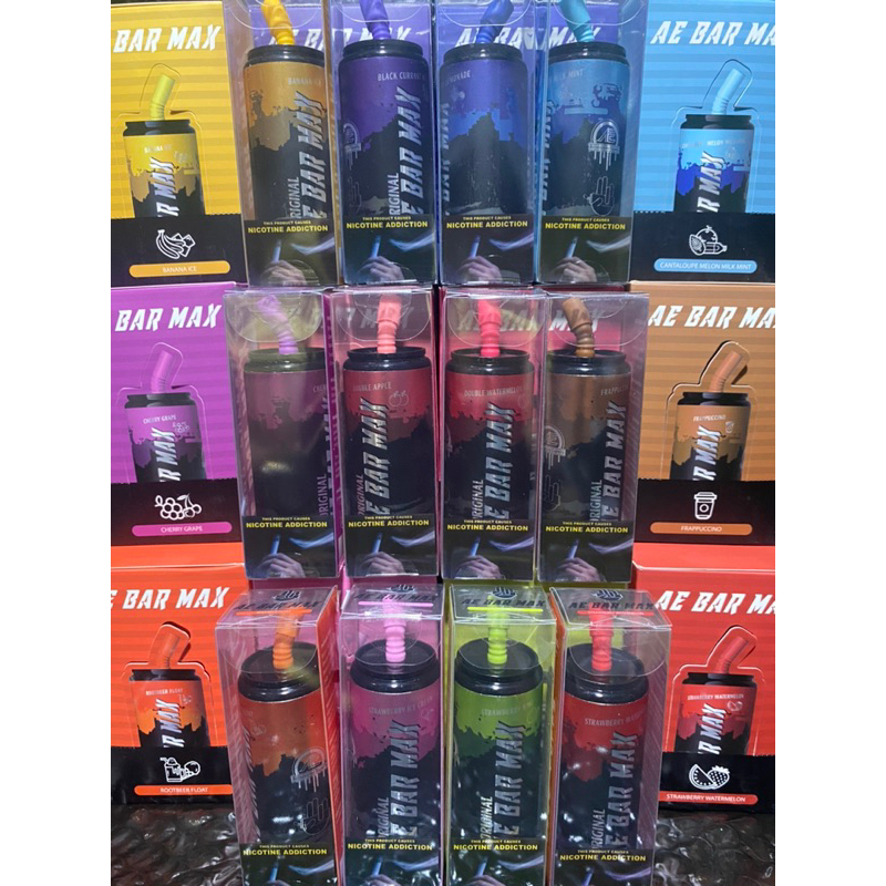 23Feb AE BAR MAX 8000 Puffs Rechargeable Aebar Max Legit Shopee