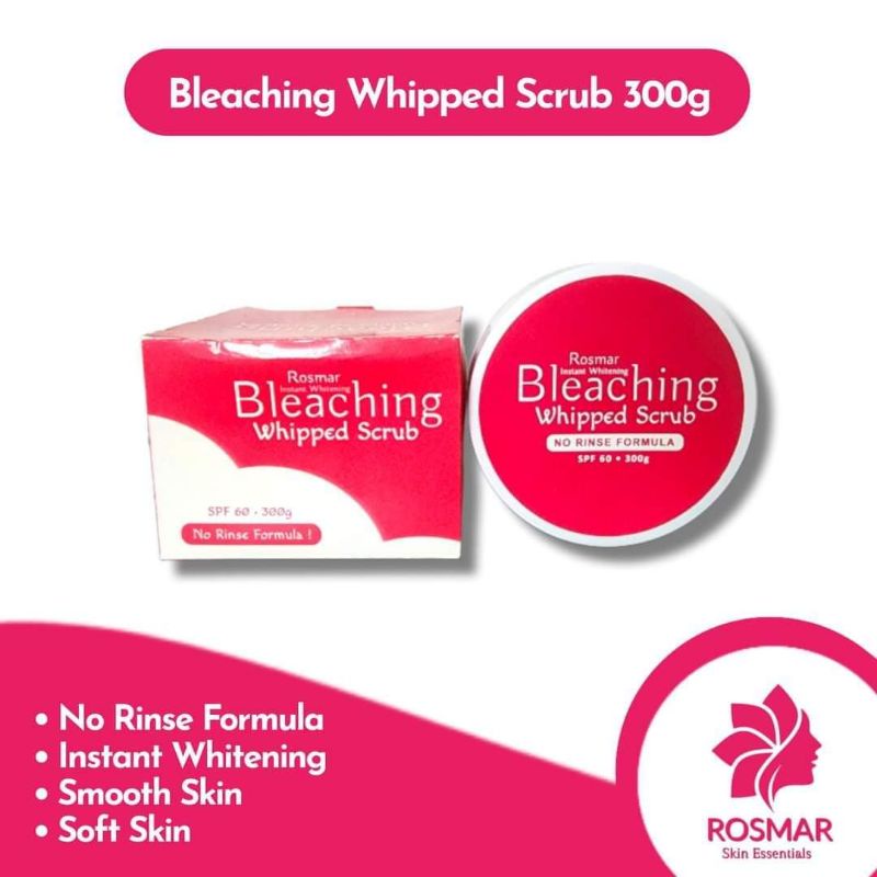 Rosmar Bleaching Whipped Scrub G Shopee Philippines