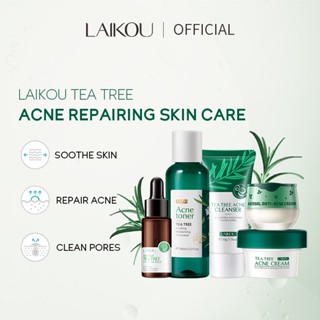 LAIKOU Tea Tree Acne Marks Treatment Serum Remove Pimple Scars Cream