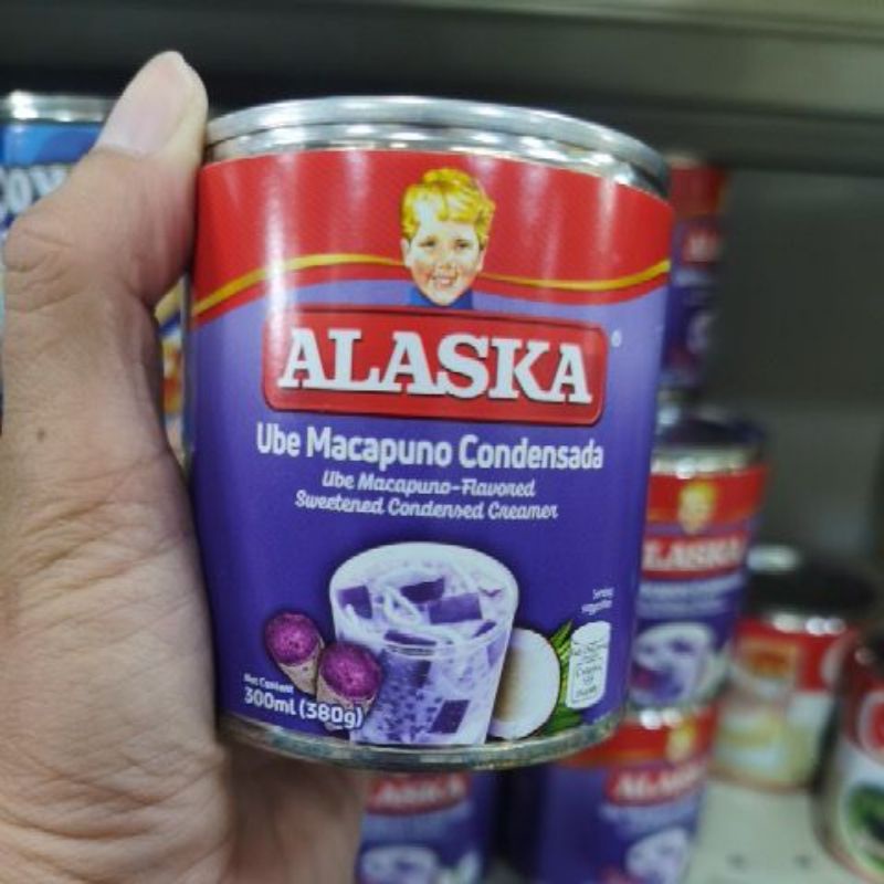 Alaska Condensada Ube Licious Macapuno 300ML Shopee Philippines