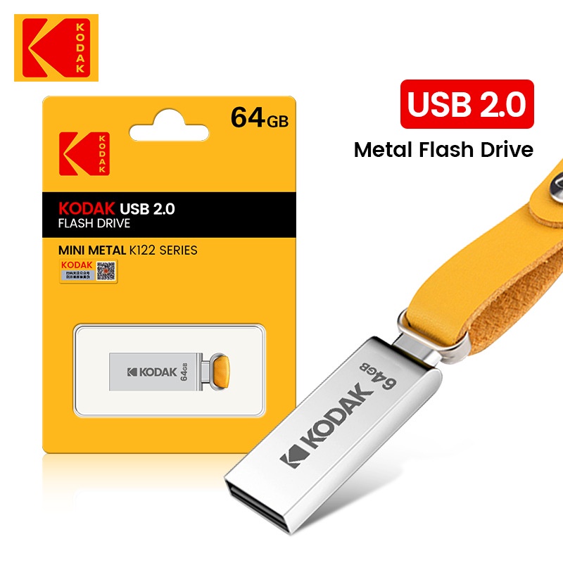 KODAK Original OTG Metal Pendrive 16G 32G 64G Pen Drive Waterproof USB