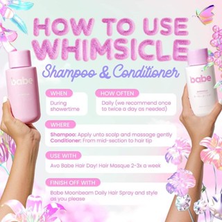 Babe Formula Whimsicle Duo Shampoo Conditioner Shopee Philippines