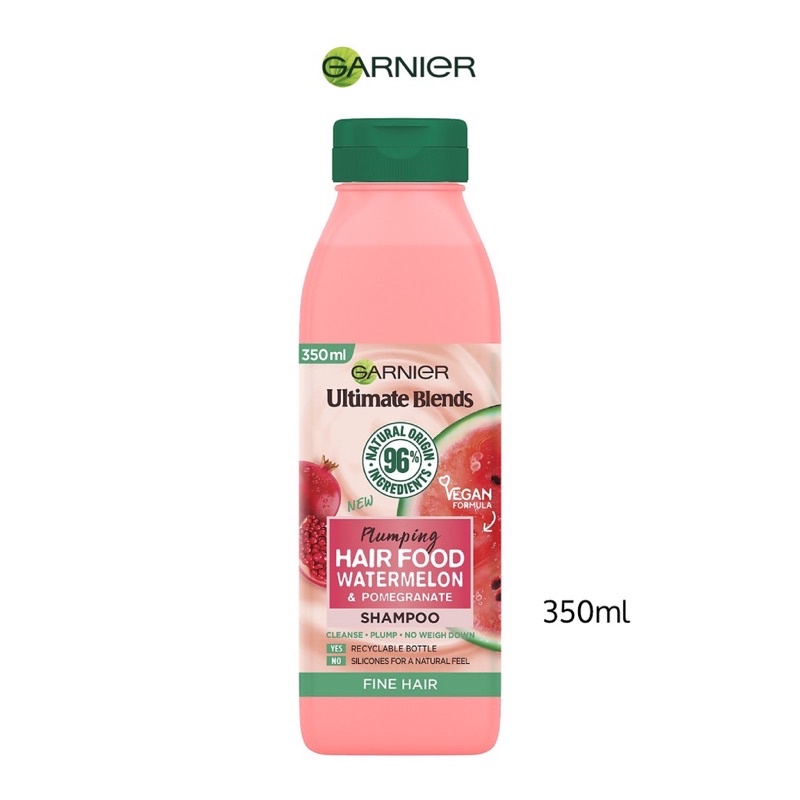 Garnier Ultimate Blends Plumping Hair Food Watermelon Pomegranate