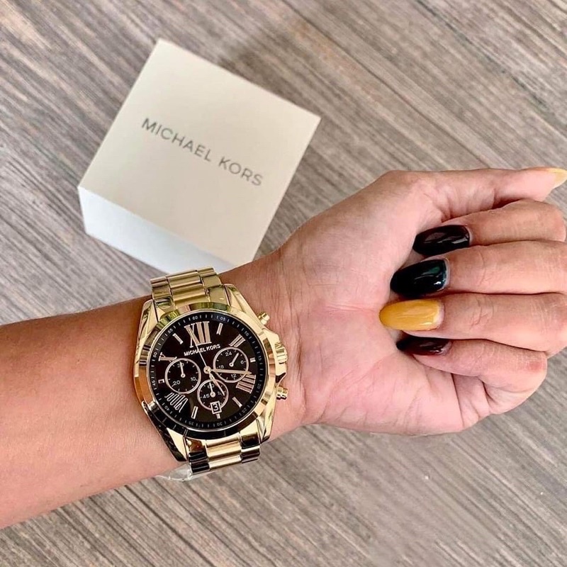 MICHAEL KORS BRADSHAW GOLD BLACK FOR MEN Shopee Philippines