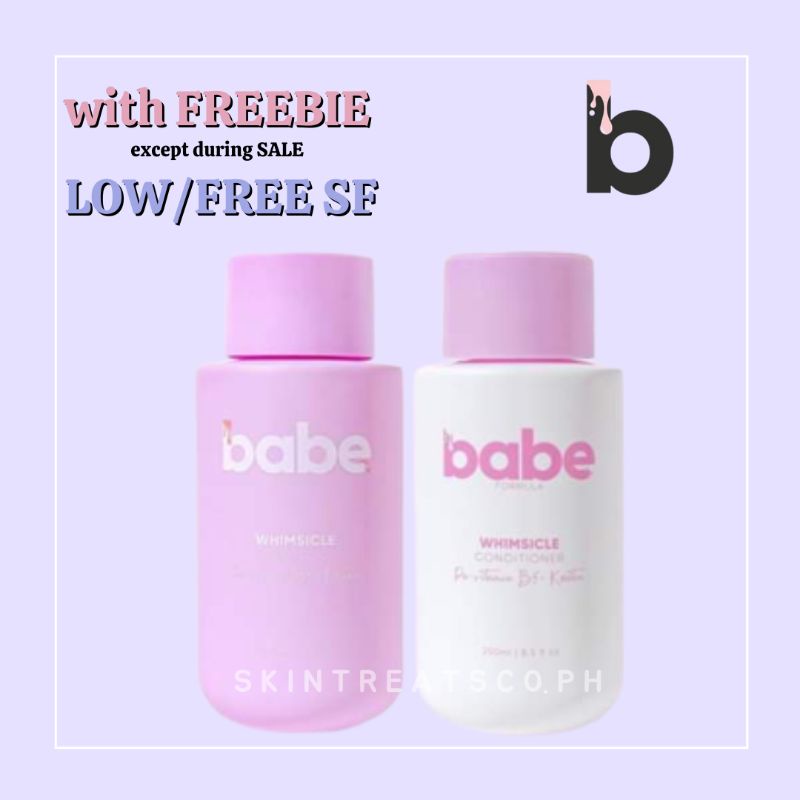 COD BABE Formula Whimsicle Duo Shampoo Conditioner Shopee Philippines