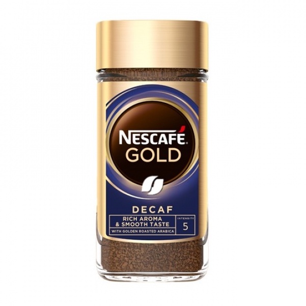 Nescafe Gold Decaf Rich Aroma Smooth Taste Original Coffee Beans