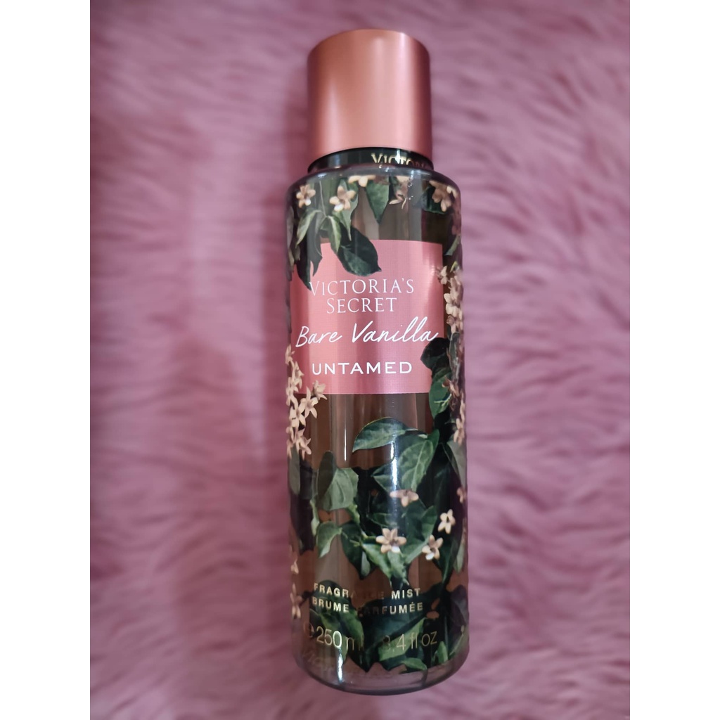 Victoria S Secret Bare Vanilla Untamed Fragrance Mist Ml Shopee