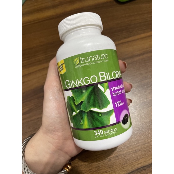 Trunature Ginkgo Biloba Mg Softgels Tru Nature Gingko Biloba