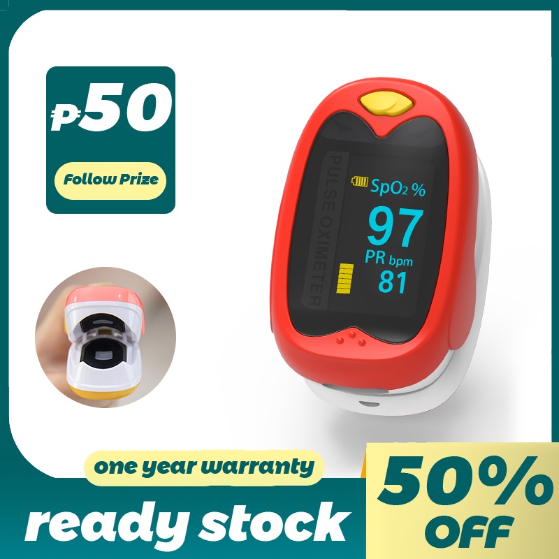 Yongrow Rechargeable Pulse Oximeter For Baby SpO2 PR OLED Fingertip