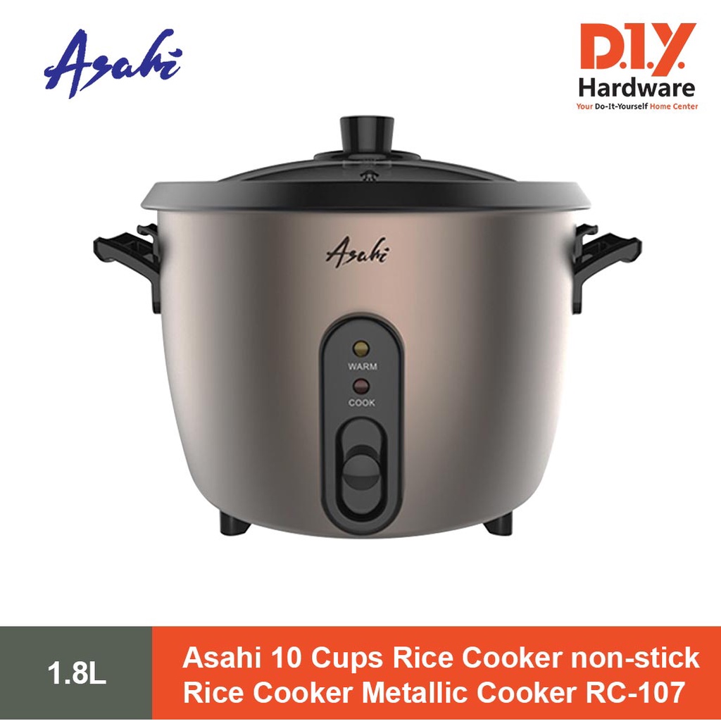 Asahi RC 107 10 Cups Rice Cooker Shopee Philippines