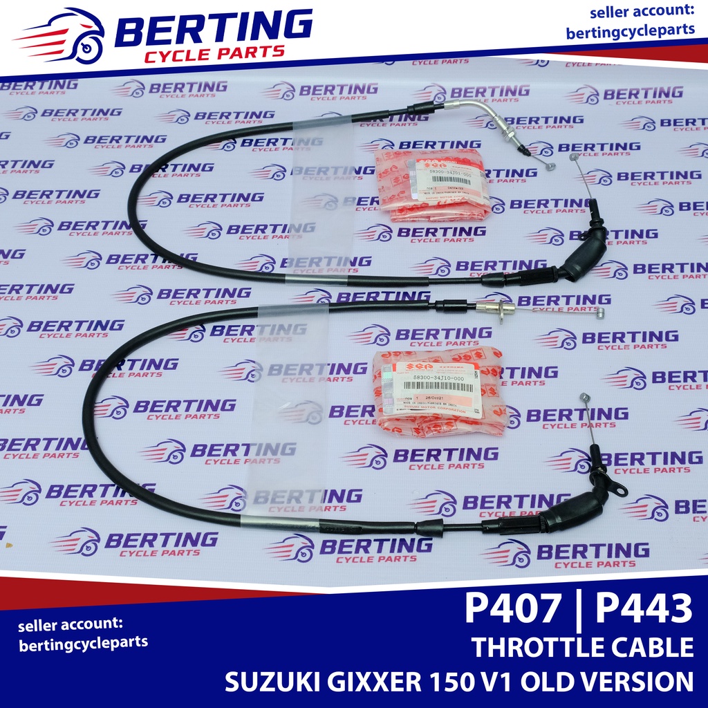 Sgp Throttle Cable Suzuki Gixxer V Old Version Genuine J