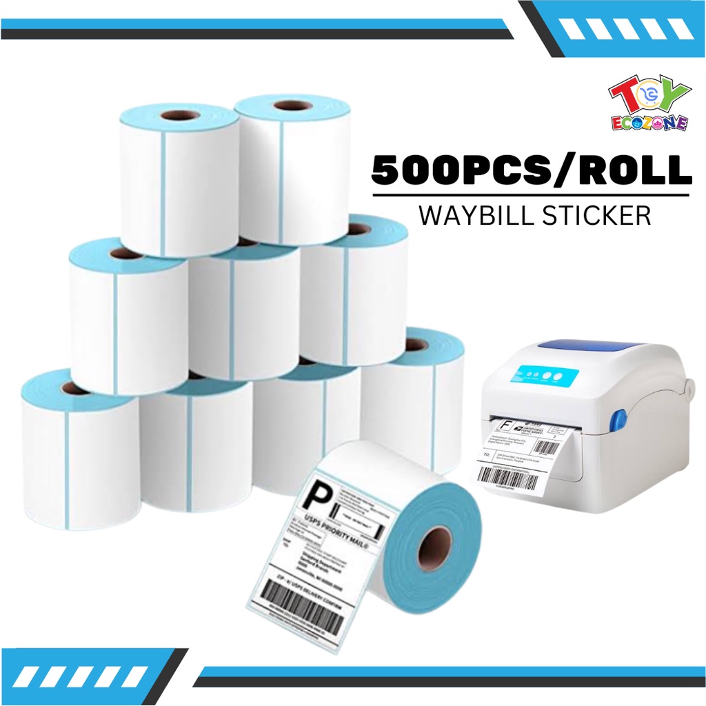 Shopee Express Waybill Sticker Mmx Mm A Size Roll Pcs Roll