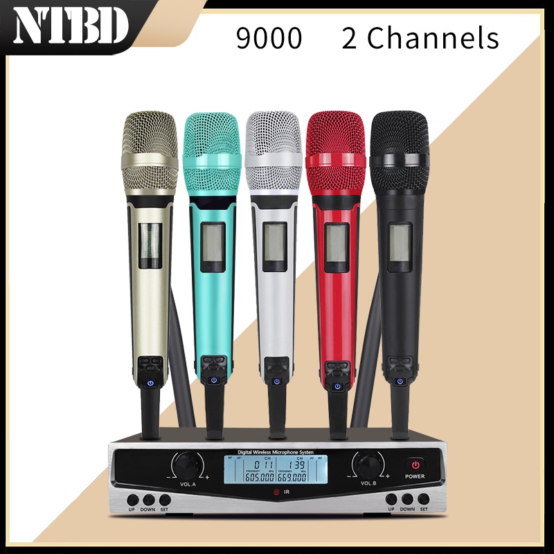 NTBD SKM9100 Home Stage Performance KTV High Quality UHF Professional