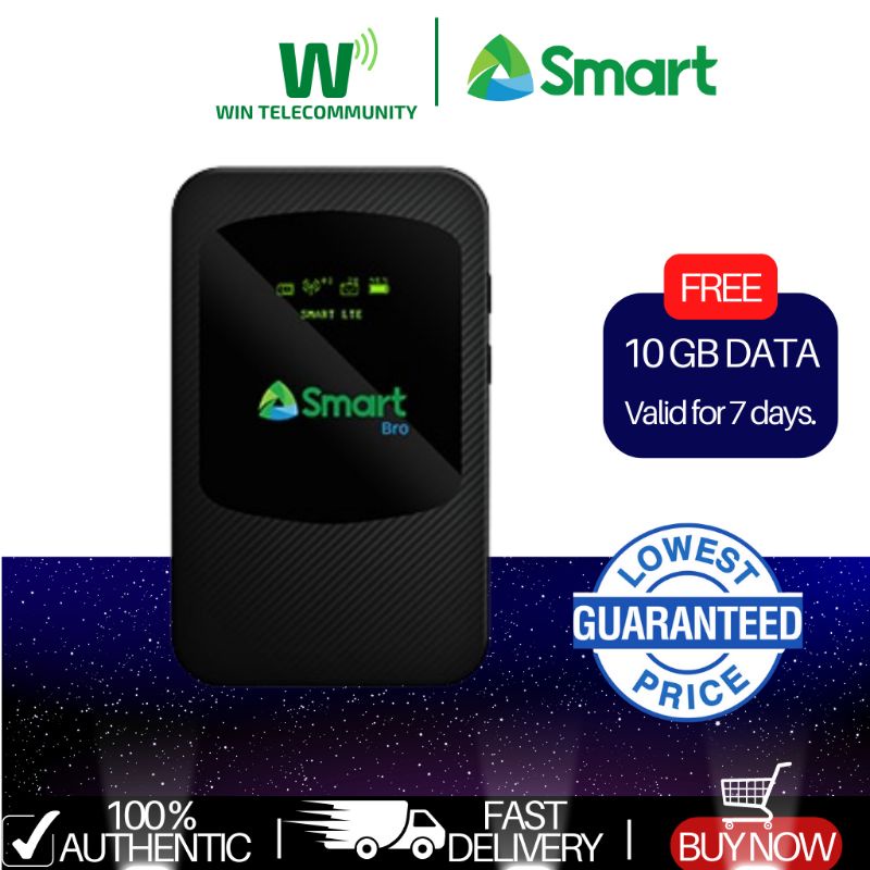 SMART Bro Prepaid LTE A Pocket WiFi Advanced Greenpacket M2A Shopee