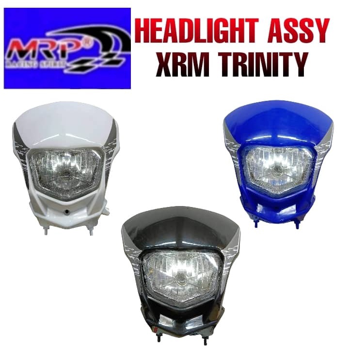 Mrp Headlight Assy For Xrm Trinity Shopee Philippines