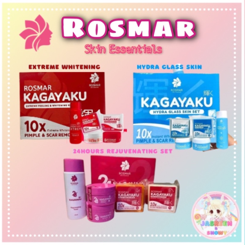 Rosmar Kagayaku Hours Rejuvenating Set Moderate Hydra Glass Skin