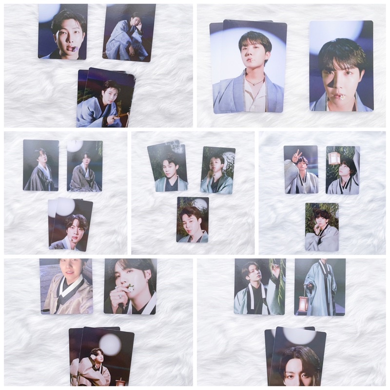 On Hand Tingi Official Bts Dalmajung Mini Photocards Rm Jin Suga