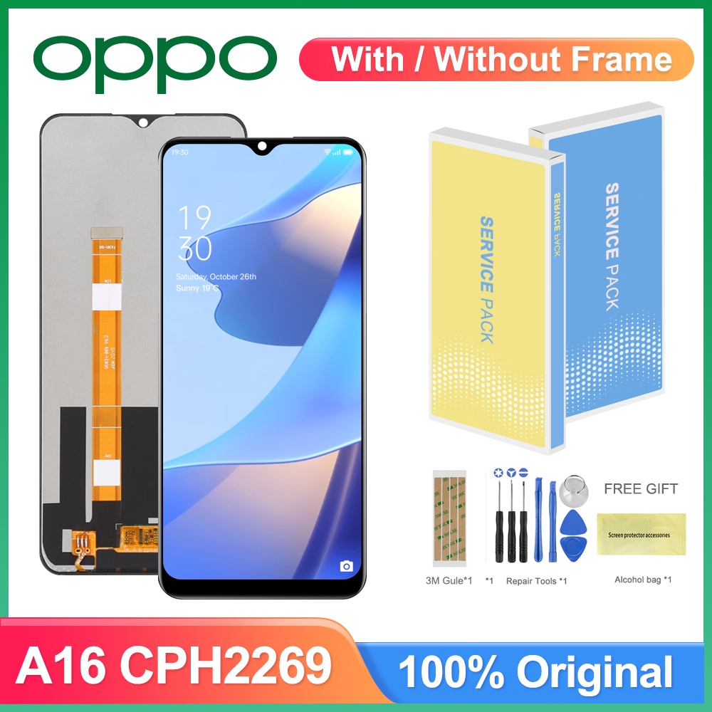 Original For Oppo A A S Lcd Display Touch Screen With Frame Cph