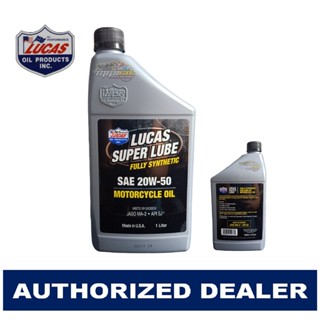 LUCAS SUPER LUBE FULLY SYNTHETIC SAE 10W 40 SAE 10W 50 SAE 20W 50