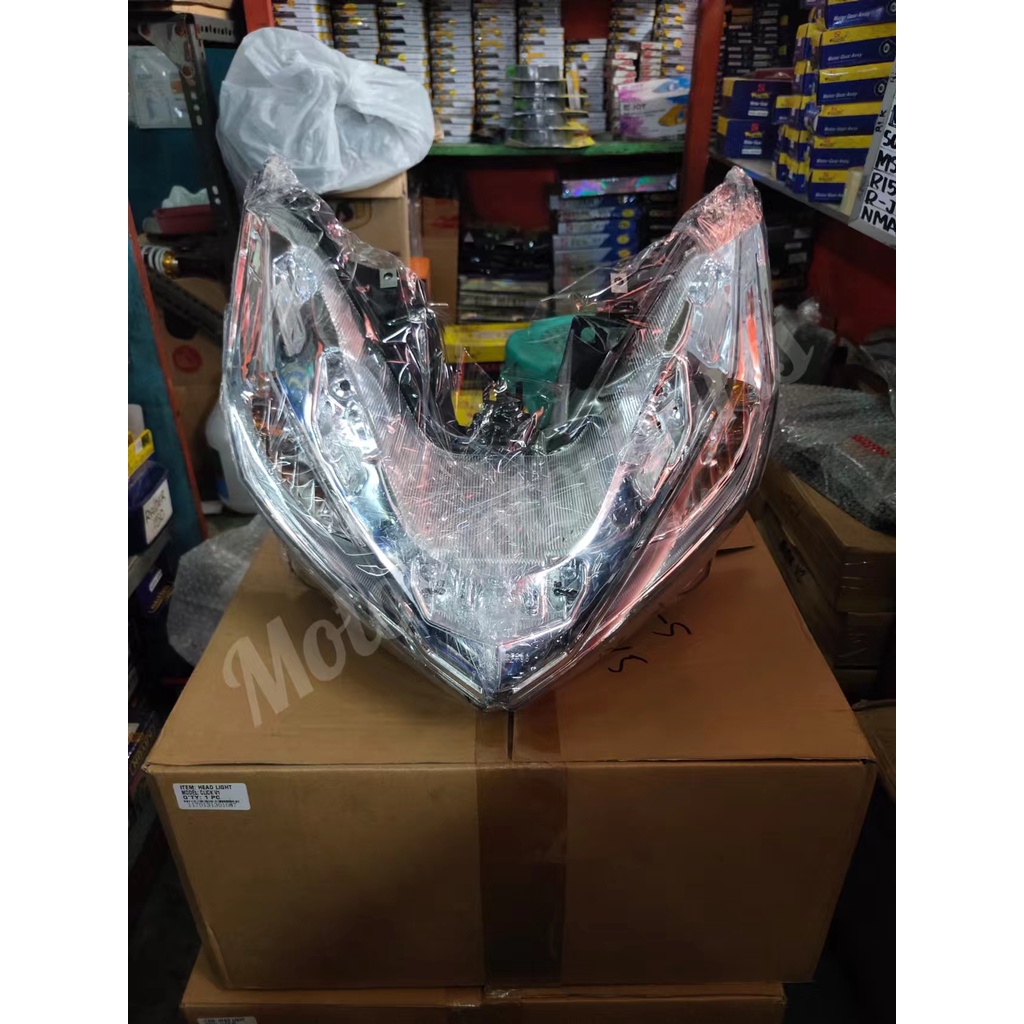 Motorcycle Headlight Assembly For Honda Click V Shopee Philippines