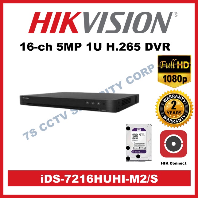 Cod Hikvision Ids Huhi M S Ch Mp U H Acusense Dvr