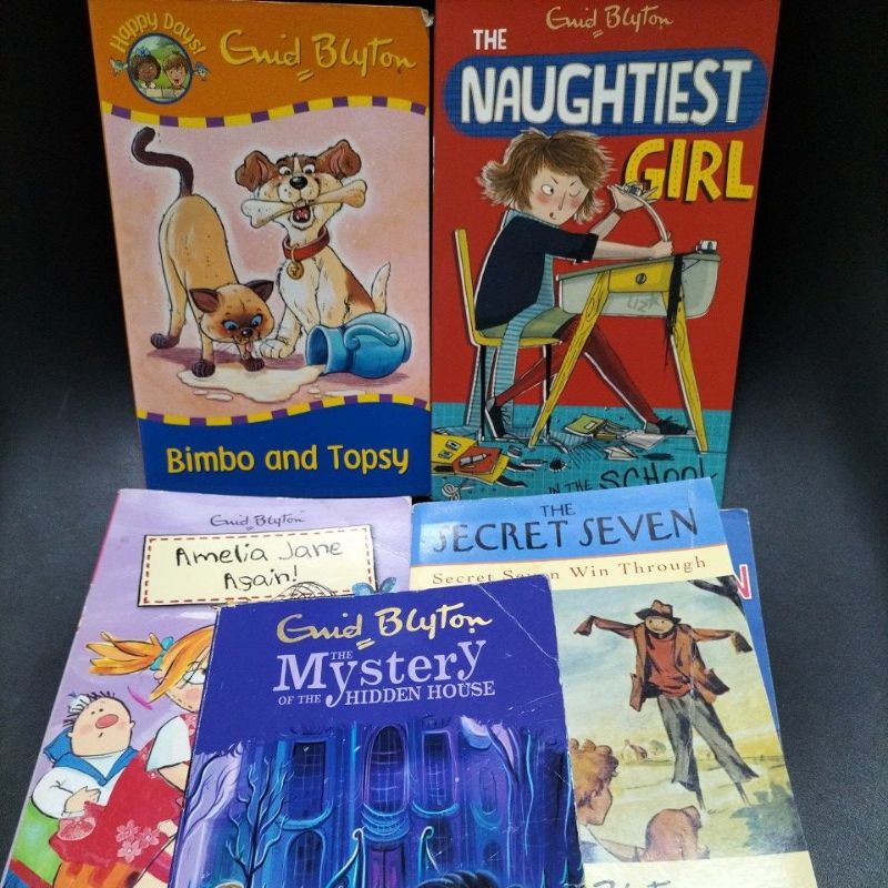 Enid Blyton Books Secondhand Per Piece Shopee Philippines