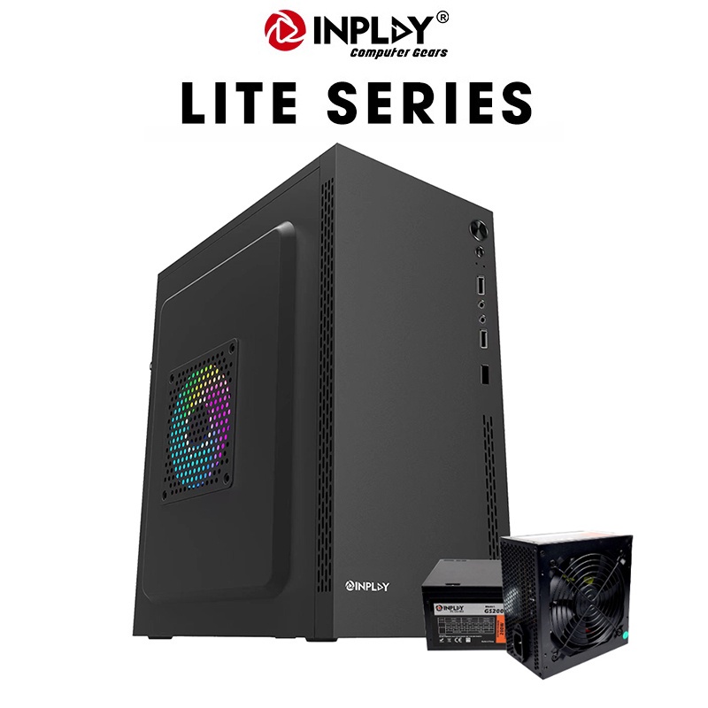 InPlay Lite X9 Micro ATX With 200W PSU Supports Micro ATX Or Mini ATX