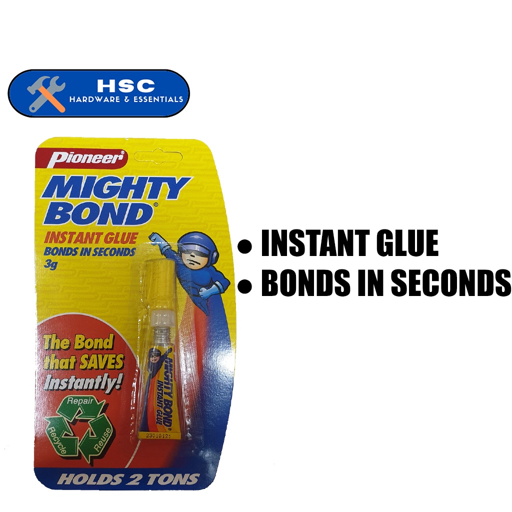 Pioneer Mighty Bond Instant Glue G Shopee Philippines