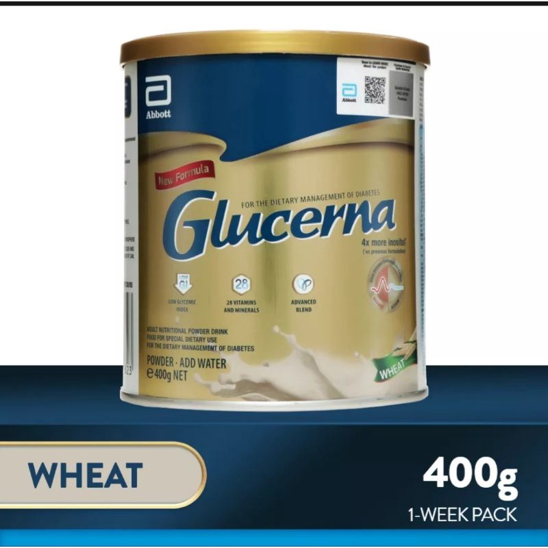 Glucerna Wheat G For Diabetic Nutrition Shopee Philippines