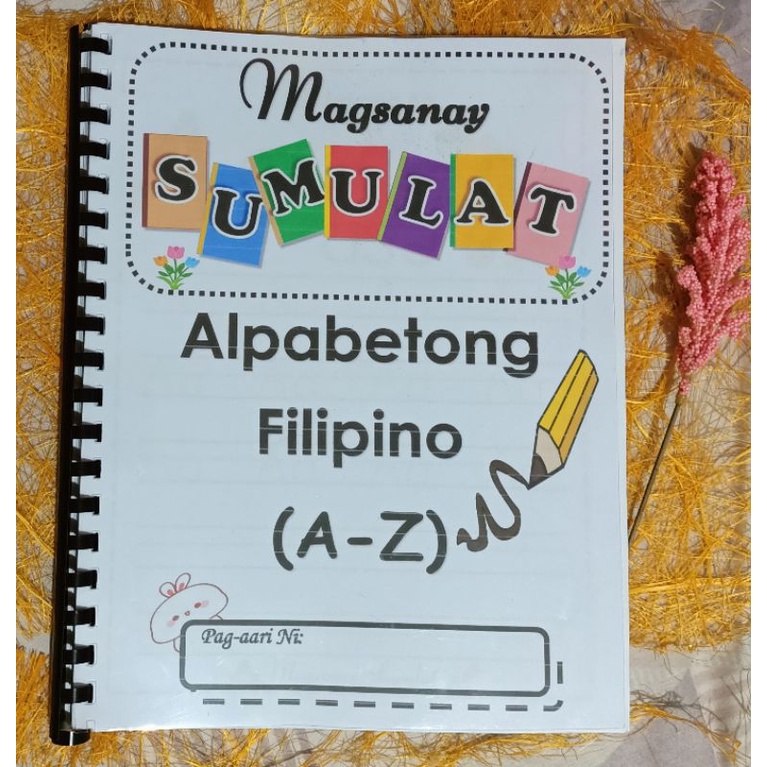 Magsanay Sumulat Alpabetong Filipino A Z Pages Shopee Philippines