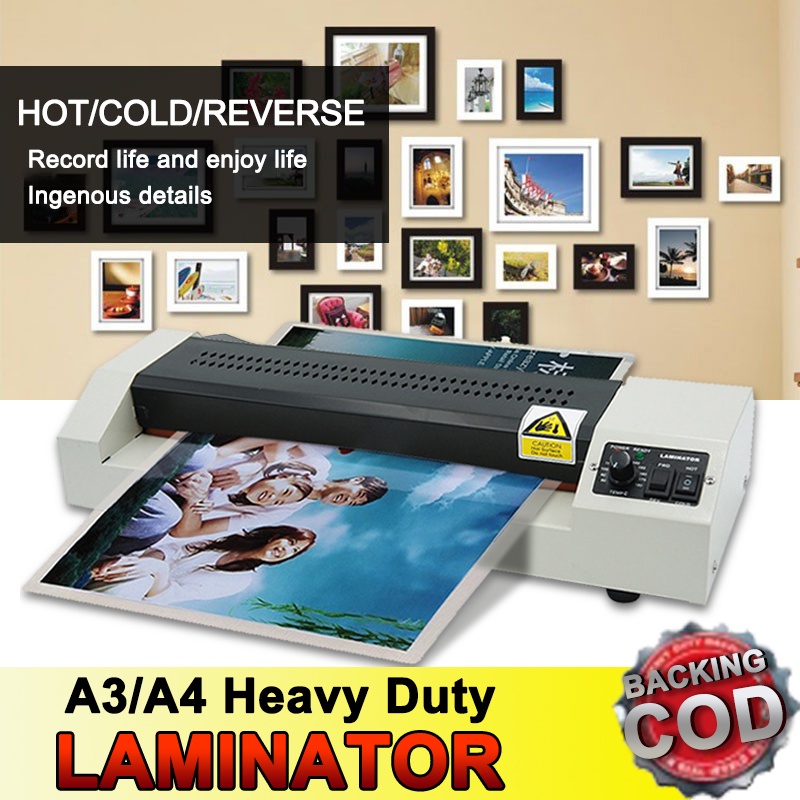 Laminating Machine A A Heavy Duty Laminator Hot Cold Reverse V