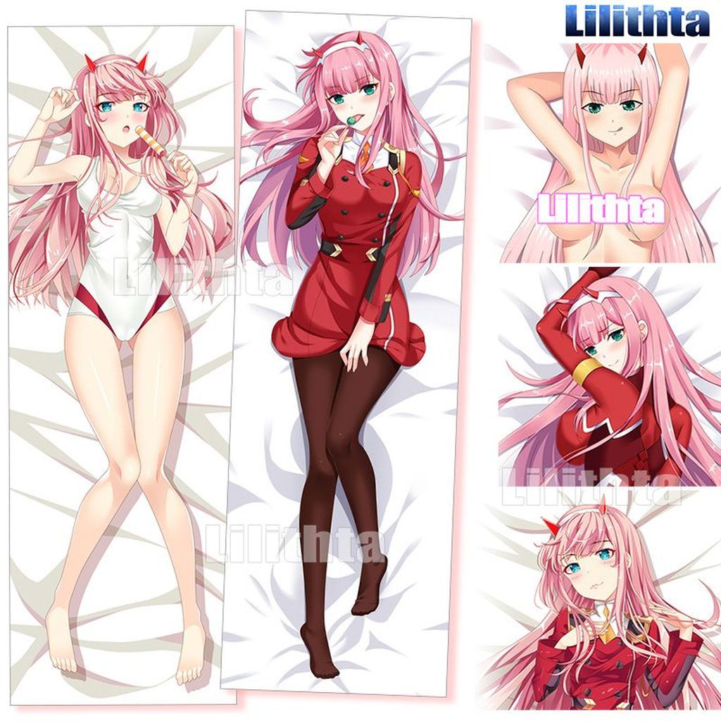 Dakimakura Pillowcase Zero Two DARLING In The FRANXX 02 Game Anime