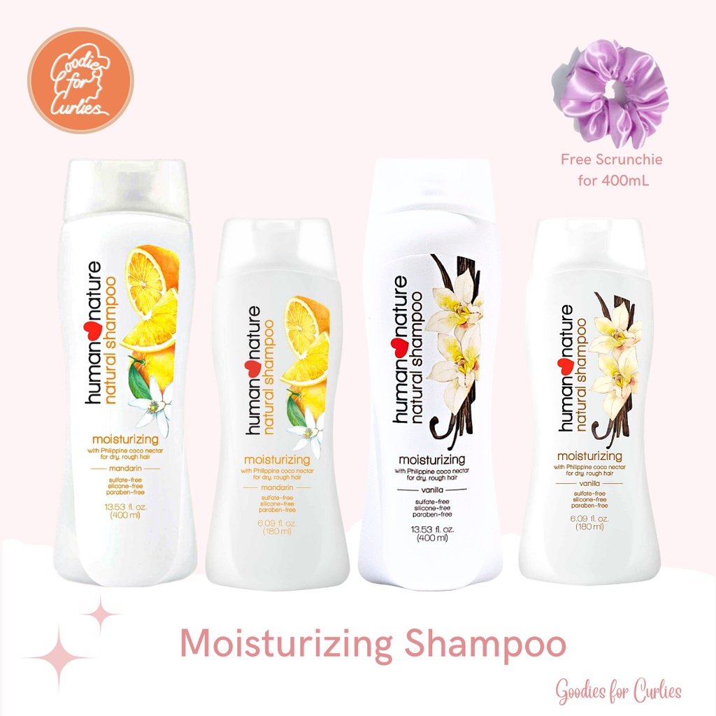 Cgm Approved Human Nature Mandarin Moisturizing Shampoo Hhn Shopee