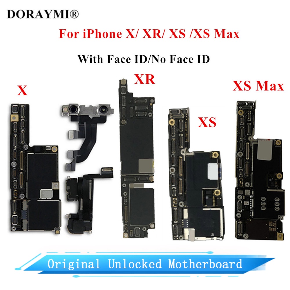 Original Unlocked Mainboard For IPhone X XR XS Max 64GB 128GB 256GB