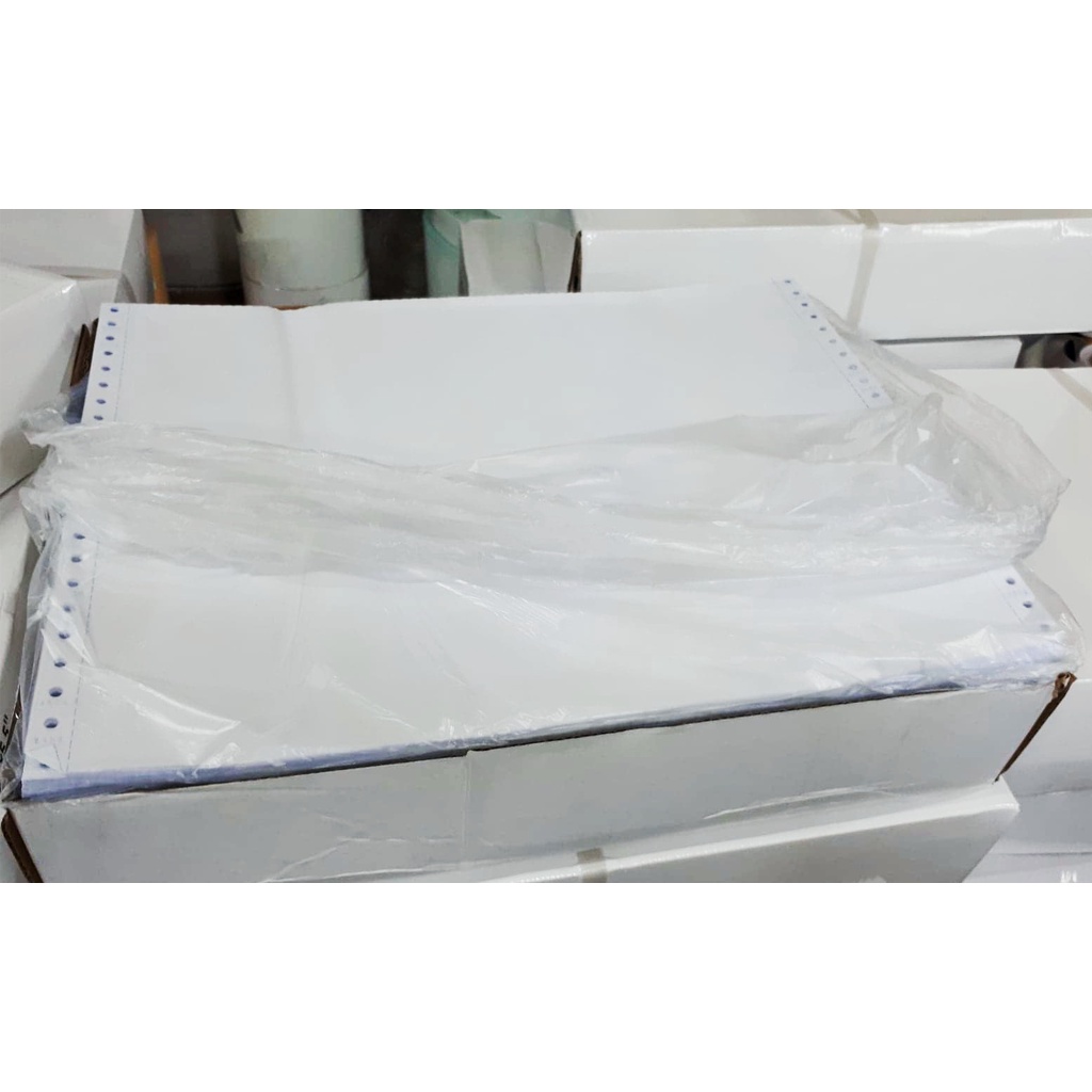 1Ply Continuous Form 14 7 8 X 11 All White Shopee Philippines