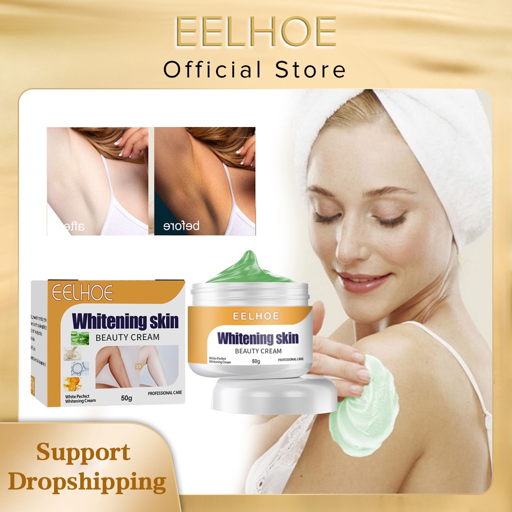 EELHOE Whitening Cream Moisturizing Brightening Underarm Dark Skin Leg