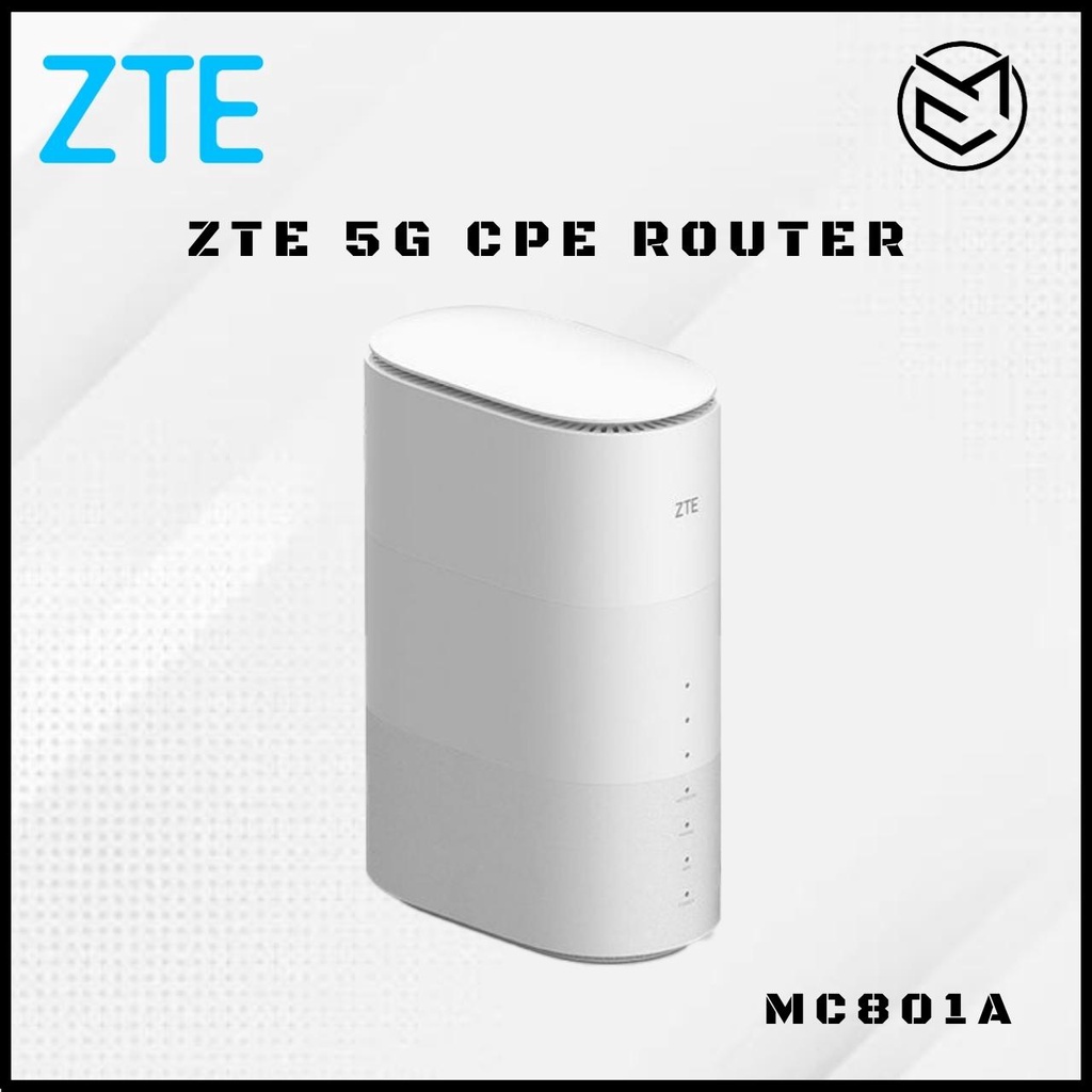 ZTE 5G CPE MC801A Router 200MHz Wi Fi 6 4 6Gbps 3 5GHz 9dBi Ship From