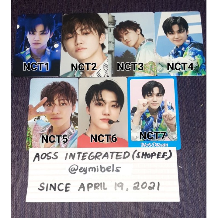 Onhand And Official Nct Dream Mini Dicon Photocards Tingi Jaemin