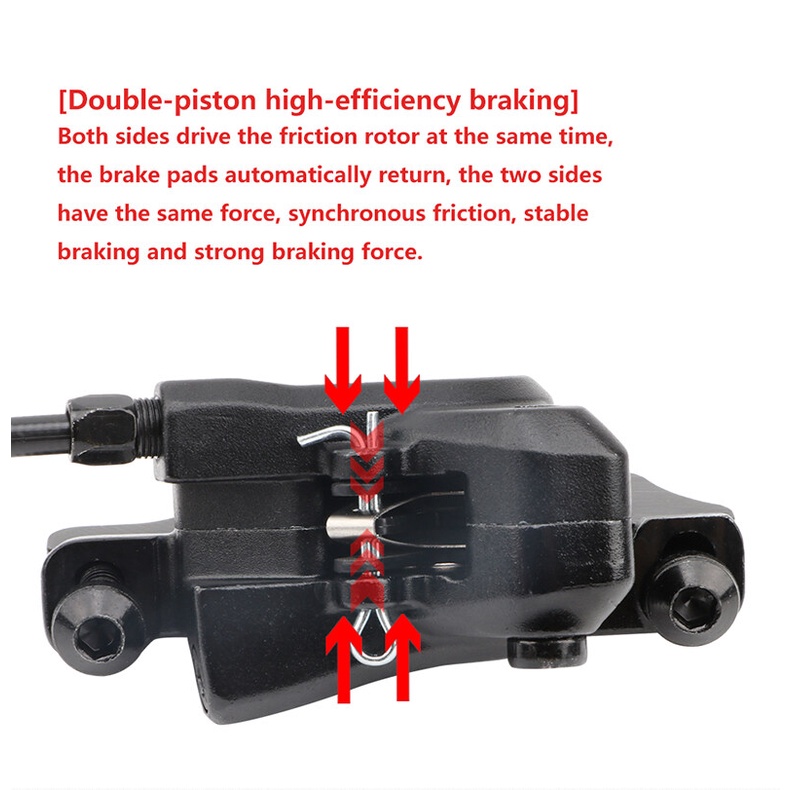 Meroca M Dual Piston Hydraulic Disc Brake For Mountain Bike