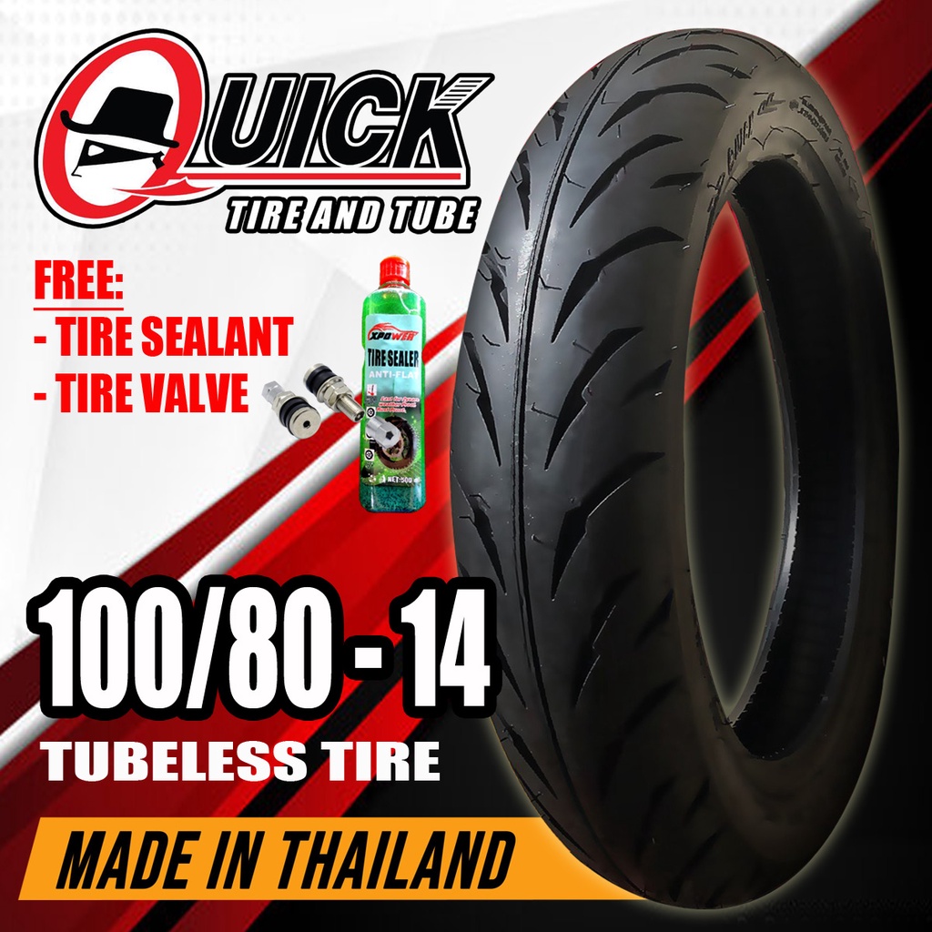 Quick Gr Phoenix Tubeless Motorcycle Tire W Free Tire