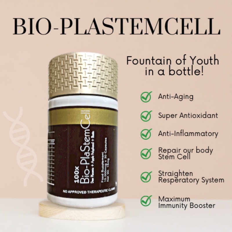 BIO PLASTEMCELL With Biotin Powerful Placenta Stemcell Shopee