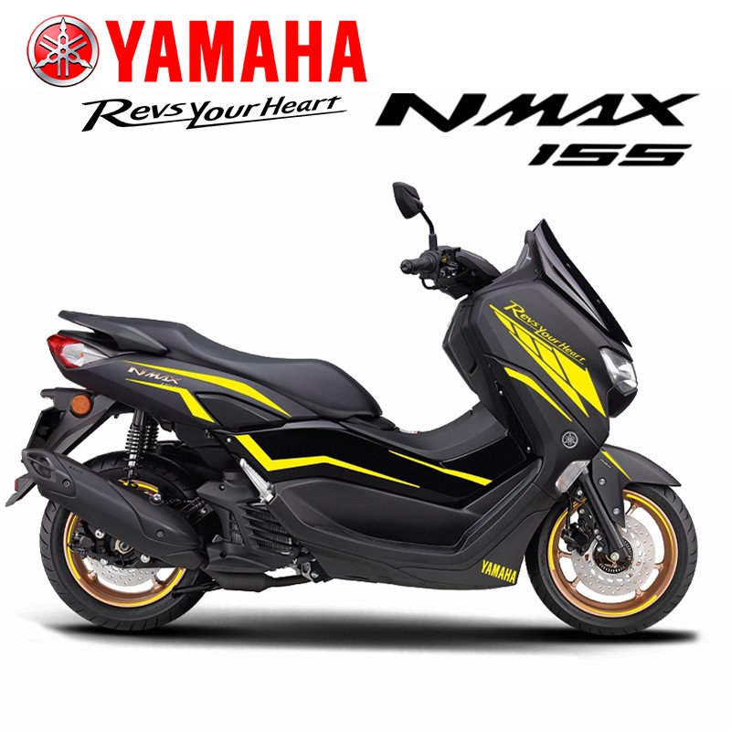 Vinyl Sticker For Motorcycle Yamaha Nmax 155 Stickers Holographic