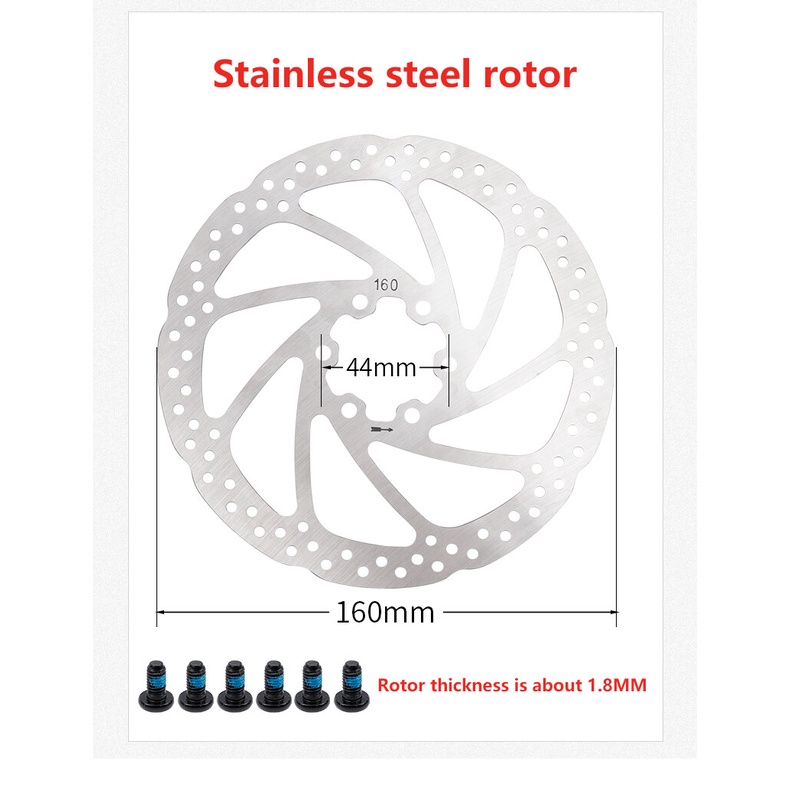 MEROCA M800 Dual Piston Hydraulic Disc Brake For Mountain Bike 800