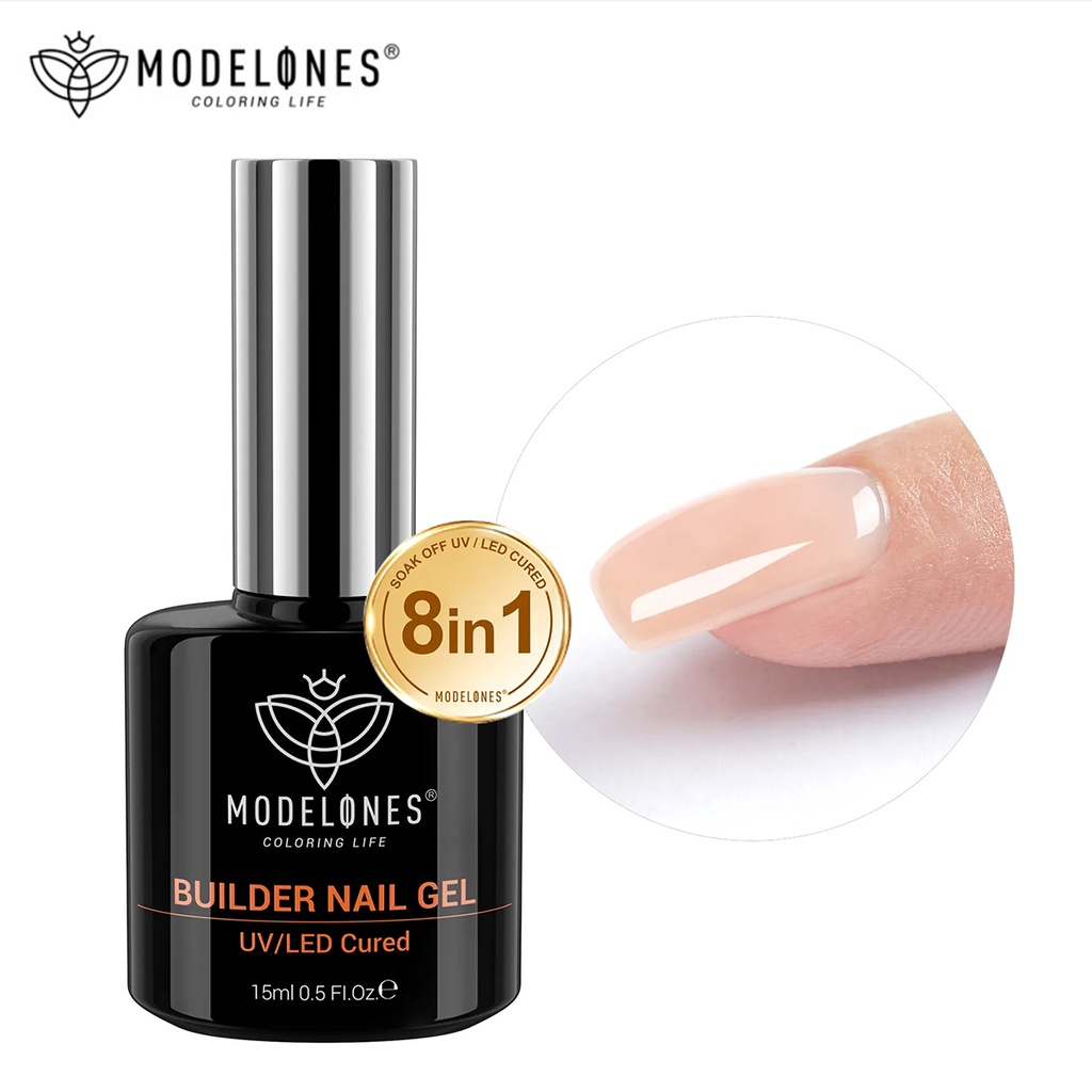 Modelones In Nude Pink Builder Nail Gel Ml Shopee Philippines