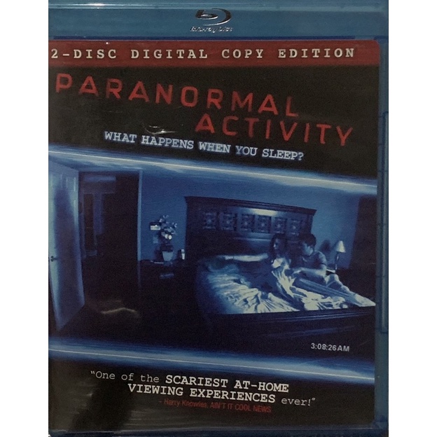 Paranormal Activity Blu Ray Region A Shopee Philippines