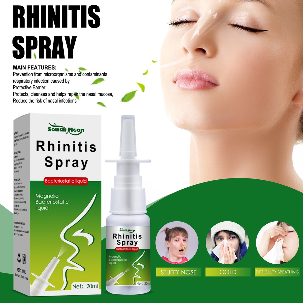 Nasal Spray Chronic Rhinitis Sinusitis Spray 20ml Original Herb Chinese