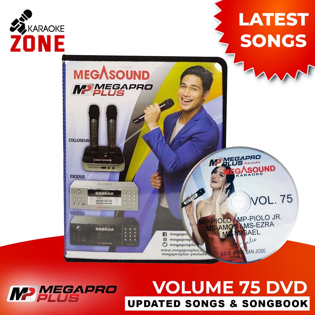 Original Megapro Plus Songbook Volume Cd For Mp Piolo Mp Jr