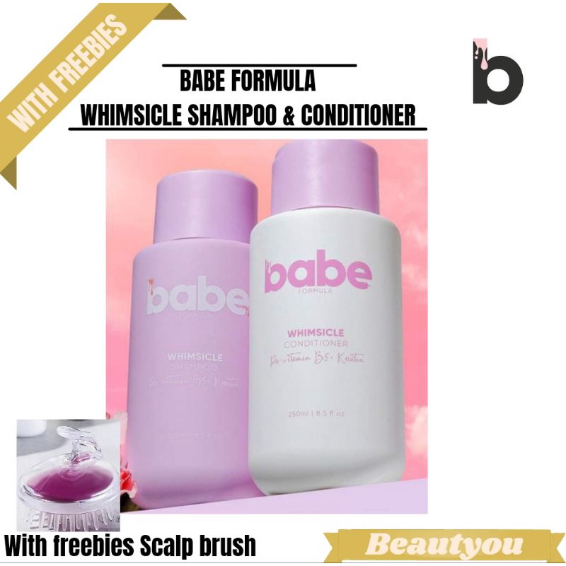 Whimsicle Shampoo Whimsicle Conditioner By Babe Formula With Free