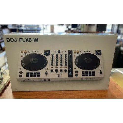 Brand New Original Pioneer DDJ FLX6 W 4 Channel DJ Controller Serato Or